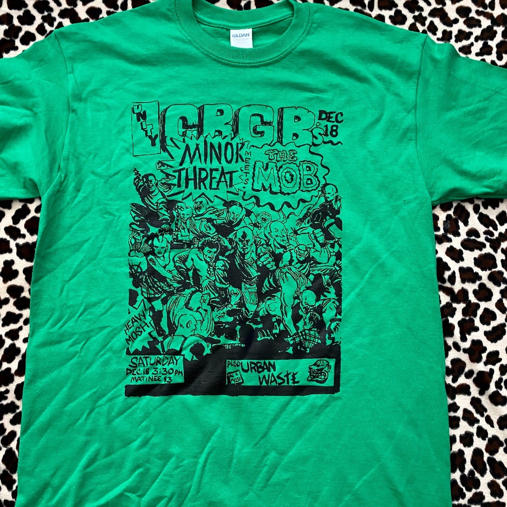 Minor Threat CBGB Vintage Flyer Tee
